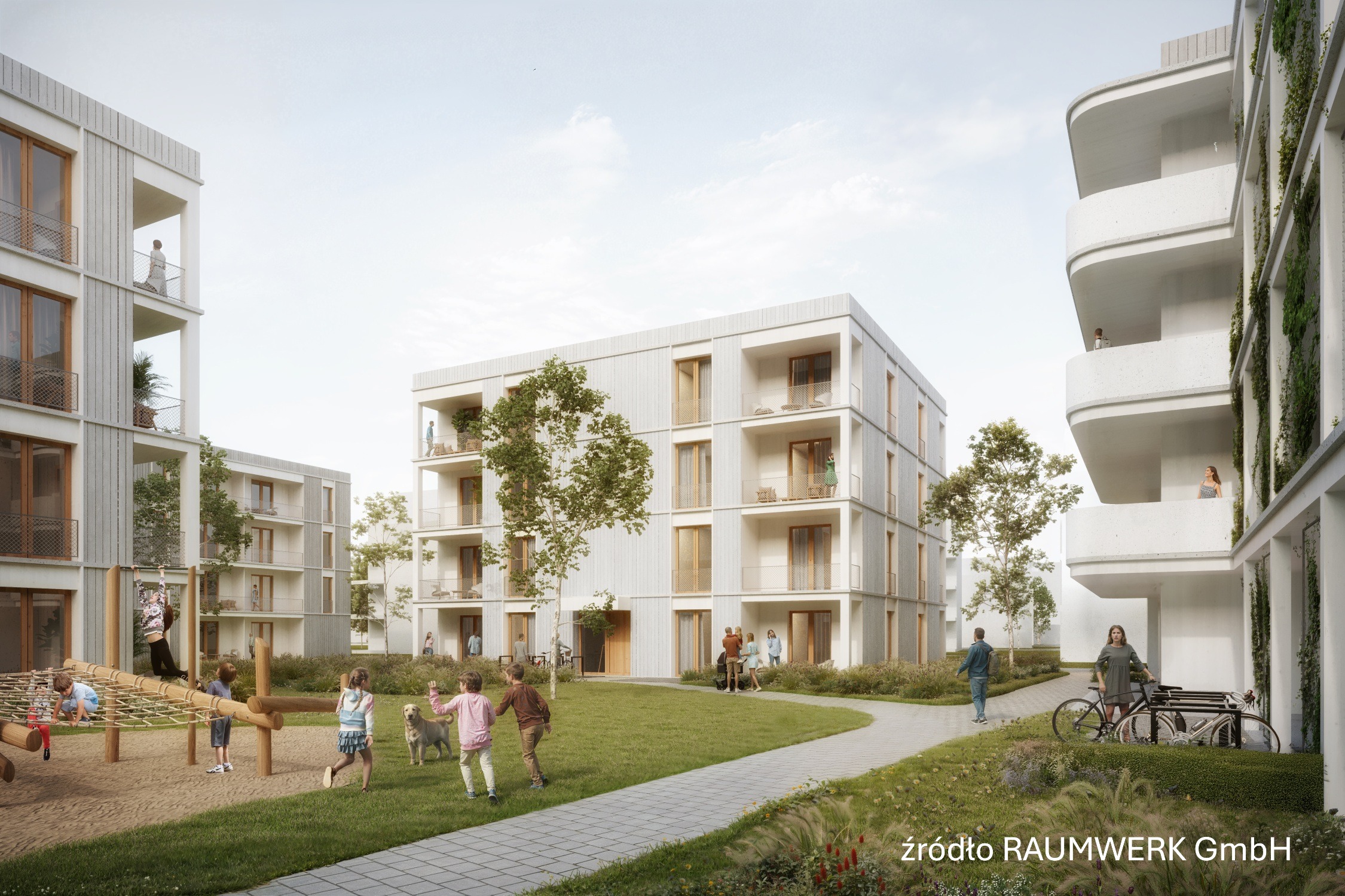 In Frankfurt am Main werden wir acht viergeschossige Mehrfamilienhäuser im Auftrag der Bundesanstalt für Immobilienaufgaben (BImA) errichten.