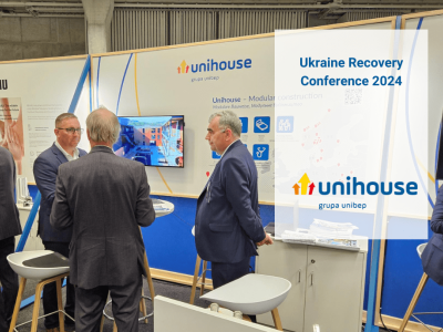 Unihouse auf der Ukrainian Recovery Conference 2024 in Berlin