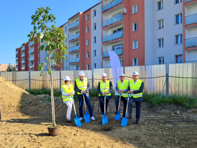 Feierlicher Baubeginn in Złocieniec